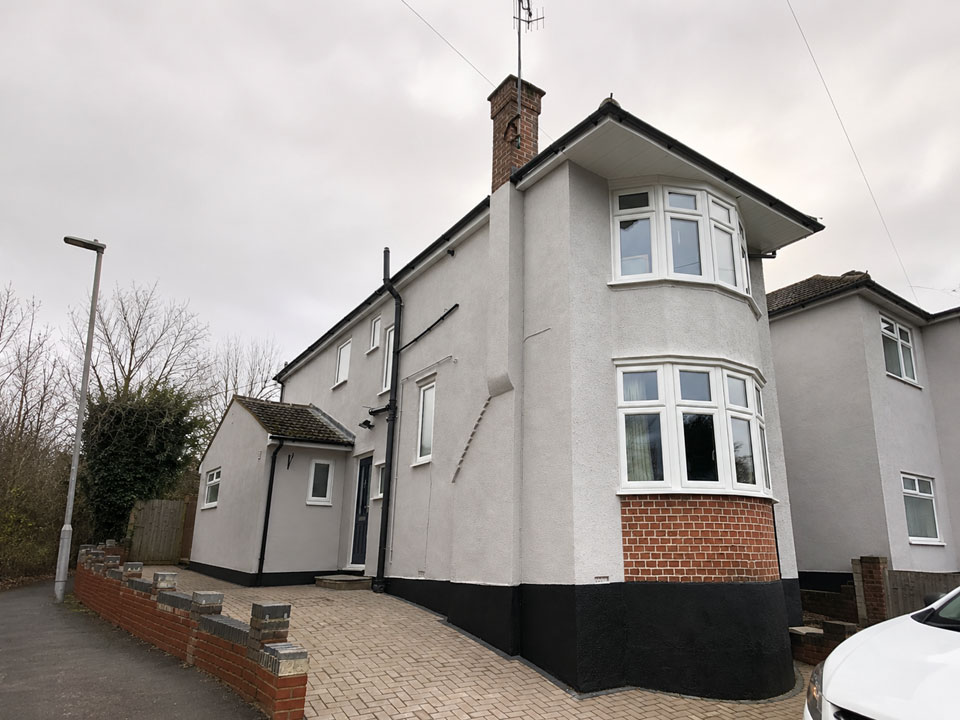 AnduraTex wall coating transformation in Kings Langley